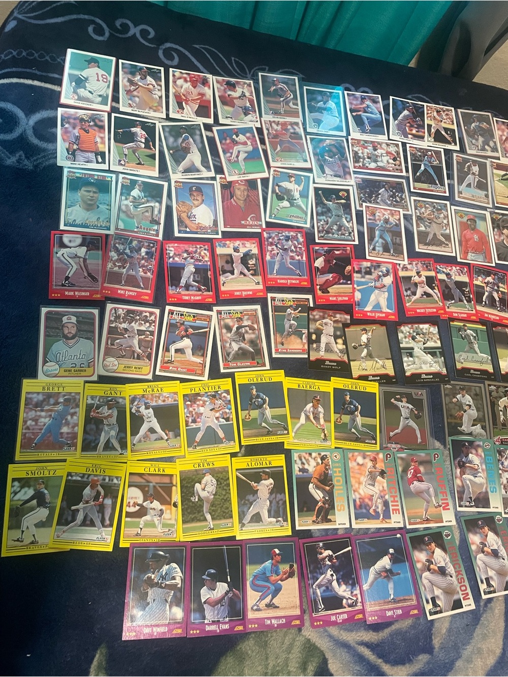 Baseball card lot